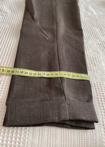 kahwerengi Regular Fit Erkek Ofis Pantolonu - Görsel 5