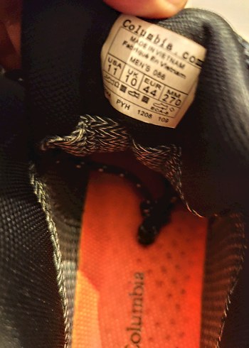 Columbia Siyah Biker Outdoor Erkek Ayakkabı - Görsel 3