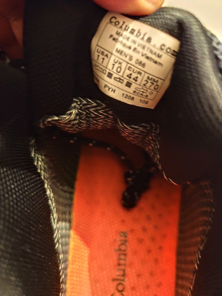 Columbia Siyah Biker Outdoor Erkek Ayakkabı - Görsel 3