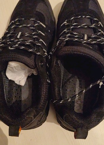 Siyah Bağcıklı Erkek Outdoor Spor Ayakkabı - Görsel 3