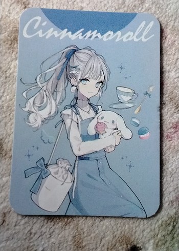 Mavi Cinnamoroll Temalı Mouse Pad