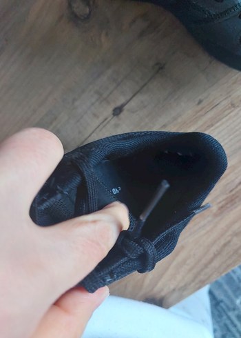 Kadın Siyah Düz Taban Spor Ayakkabı - Görsel 4