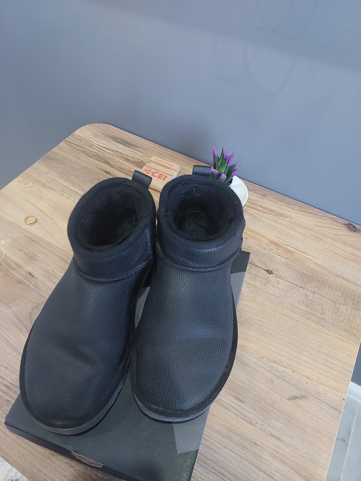 Siyah Rahat Kadın Botları, Dolgu Topuklu - Görsel 5