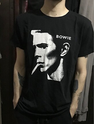 david bowie tişört