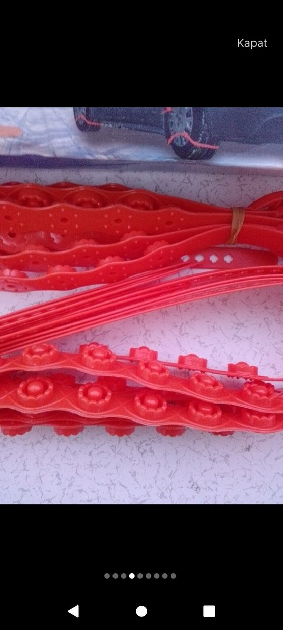 yol tutuş aparati anti patinaj kelepçe 12 li  hic kullanılmadi - Görsel 4