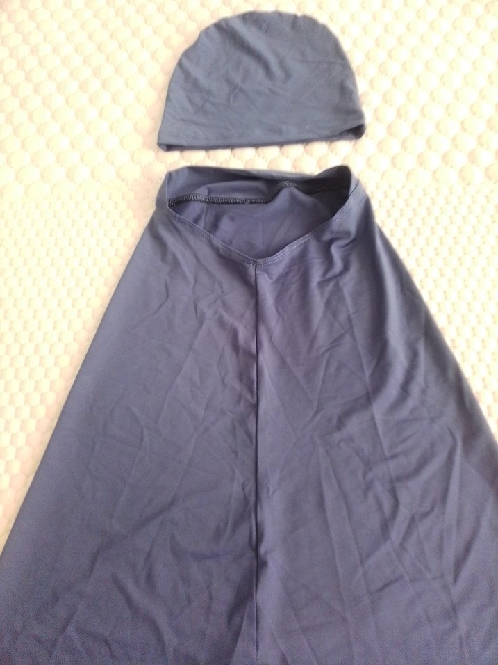 Hasemo bonesi .Baş ve Boyunu kapatan iki parça hiç kullanılmadı - Görsel 5