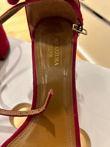 39 Beden Aquazzura topuklu ayakkabı