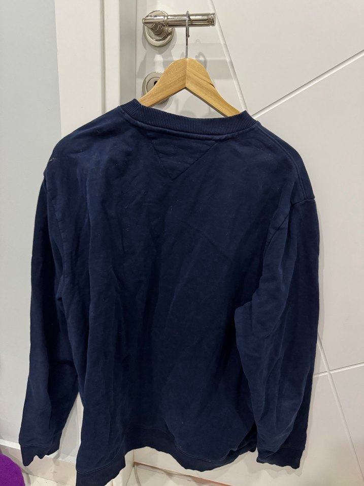 Tommy Jeans Lacivert Erkek Sweatshirt - Görsel 2