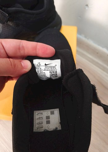 Nike nike marka orjinal Siyah Kadın Spor Ayakkabı Bantlı