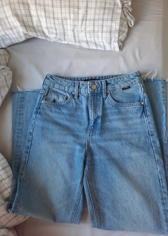 Mavi kot pantolon - Görsel 4