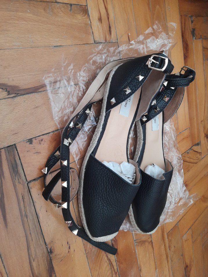 Valentino Siyah  Ayakkabi - Görsel 4