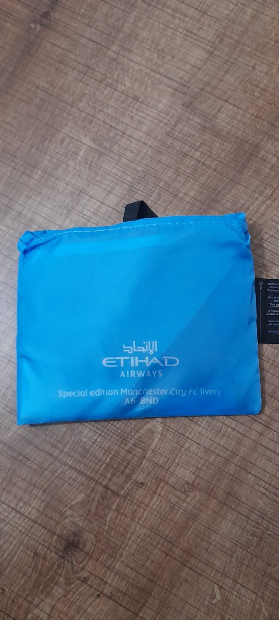 Mavi Baskılı Transparan Kadın Tote Çanta - Görsel 2