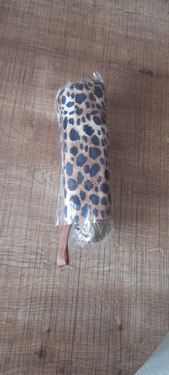 Leopar desenli  Kadın Şemsiye - Görsel 2