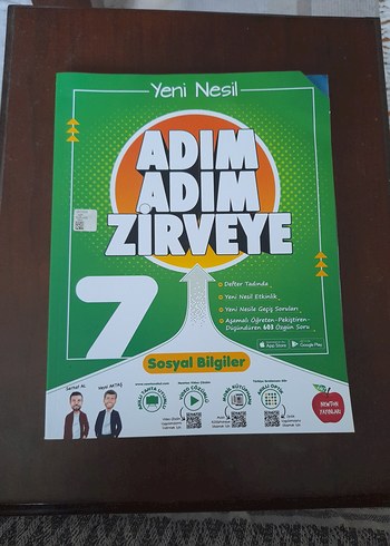 Adım Adım Zirveye 7 Sosyal Bilgiler Kitabı