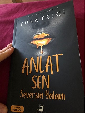 Anlat sen seversin yalanı ve kendine hoşgeldin kitabı