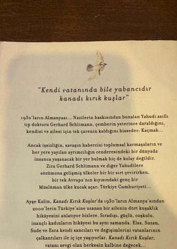 Kanadı Kırık Kuşlar - Ayşe Kulin - Görsel 2