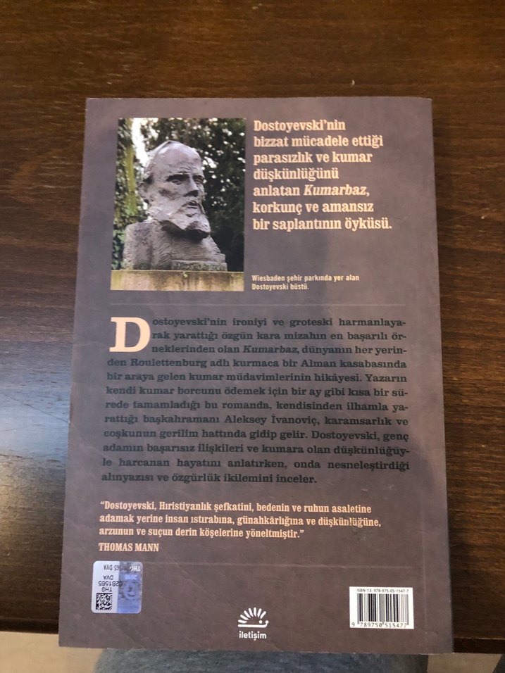 Kumarbaz - Fyodor Mihayloviç Dostoyevski - Görsel 2