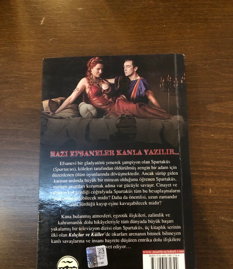 Spartacus Kılıçlar ve Küller - J.M. Clements - Görsel 2