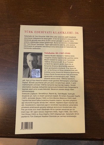 Yeni Dünya - Sabahattin Ali - Görsel 2