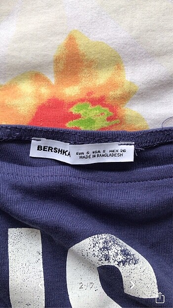 Bershka Bershka uzun kollu crop