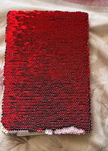 Parlak Pul Kapaklı Çok Renkli Defter - Görsel 4