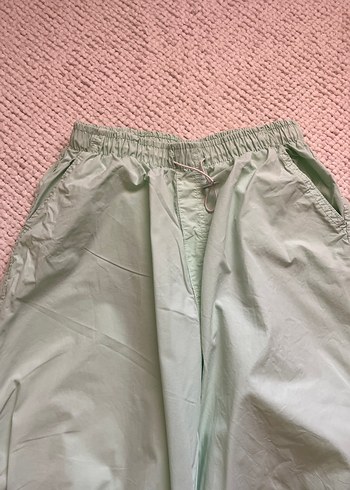 Yeşil Bol Kesim Pantolon - Görsel 2