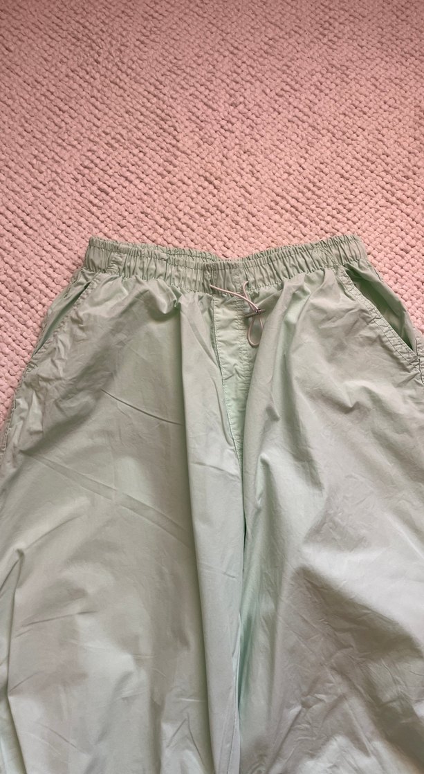 Yeşil Bol Kesim Pantolon - Görsel 2