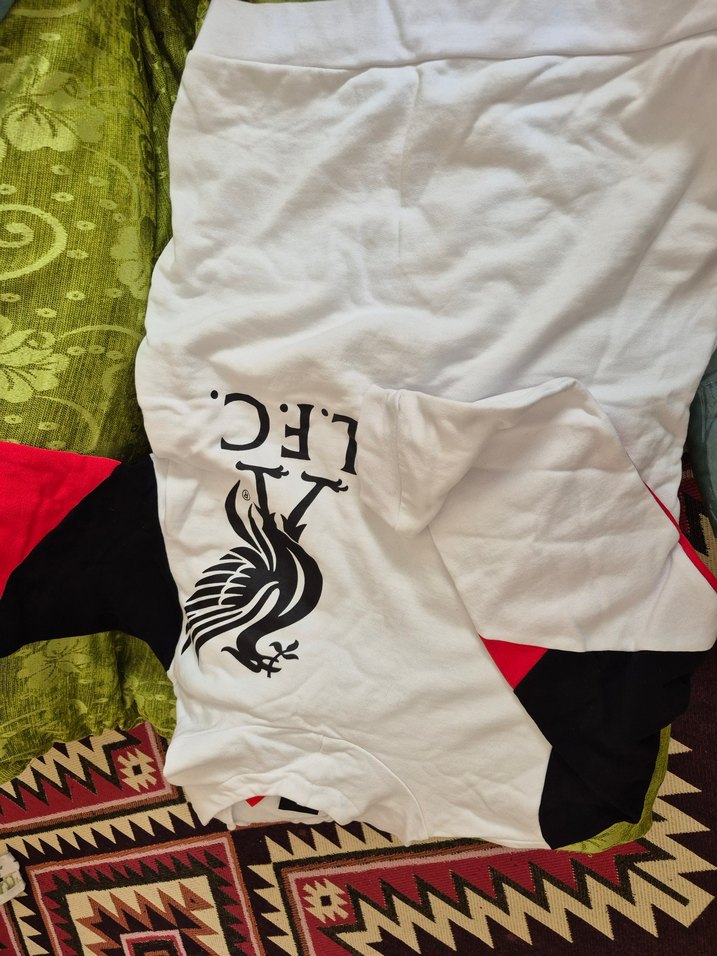 Beyaz L.EC Baskılı Fermuarlı Sweatshirt - Görsel 3