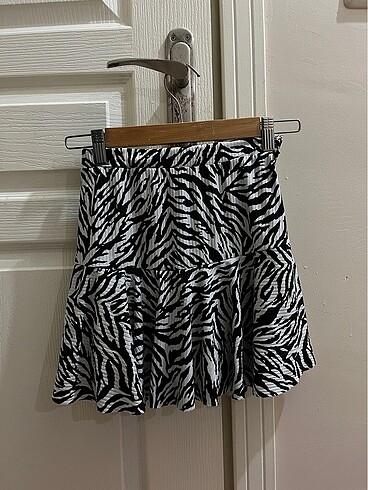 s Beden zebra şort etek