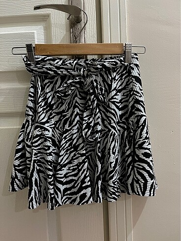 Armalife zebra şort etek