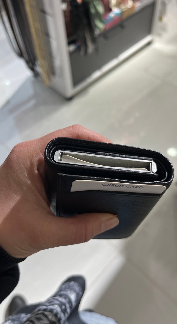 Siyah Minimalist Erkek Cüzdan - Görsel 4