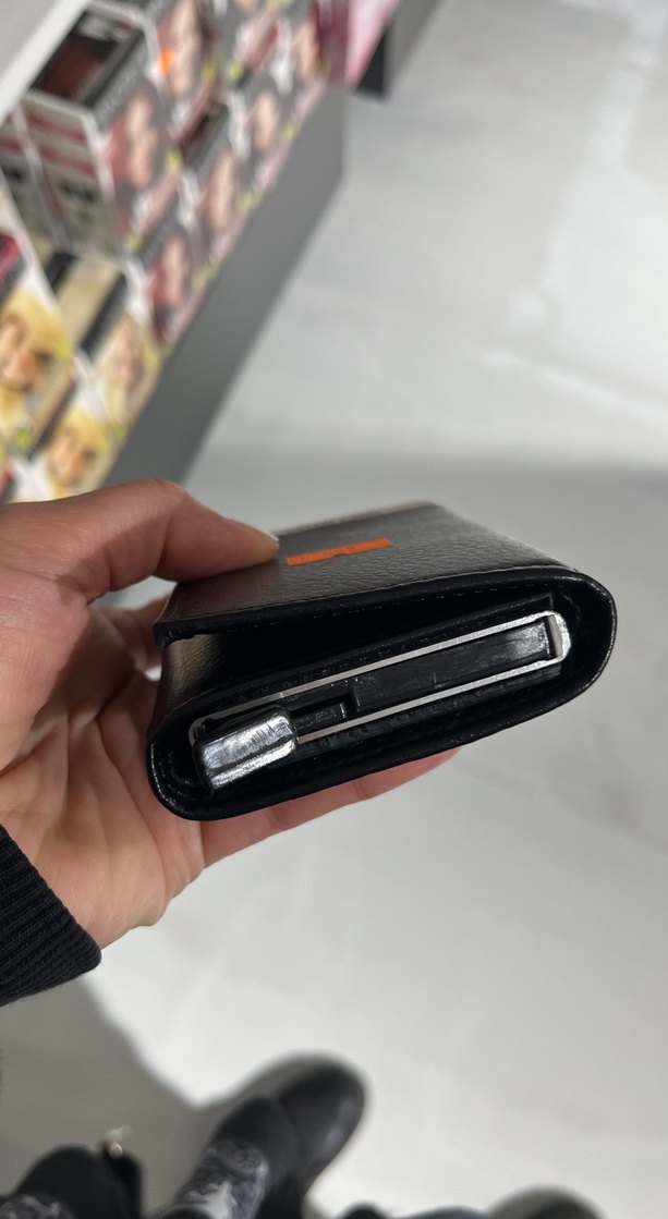 Siyah Minimalist Erkek Cüzdan - Görsel 3