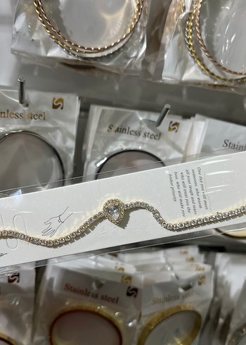 Çelik Zincir Detaylı Yılan Desenli Altın Bileklik - Görsel 2