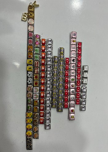 Renkli Boncuk Kadın Charm Bileklik charmı - Görsel 2