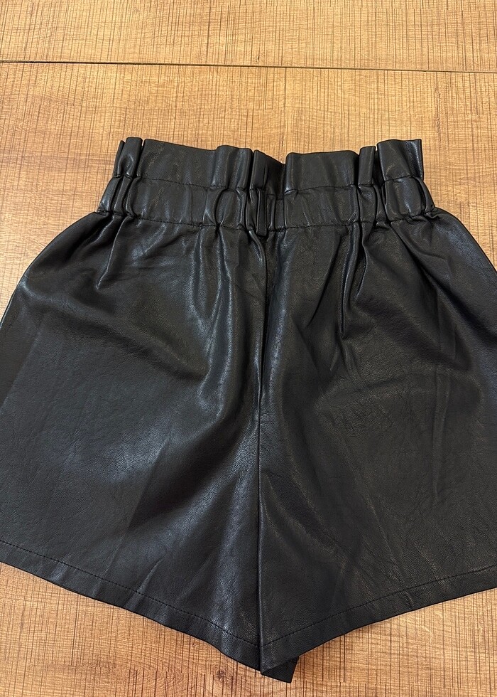 Deri şort - Görsel 3
