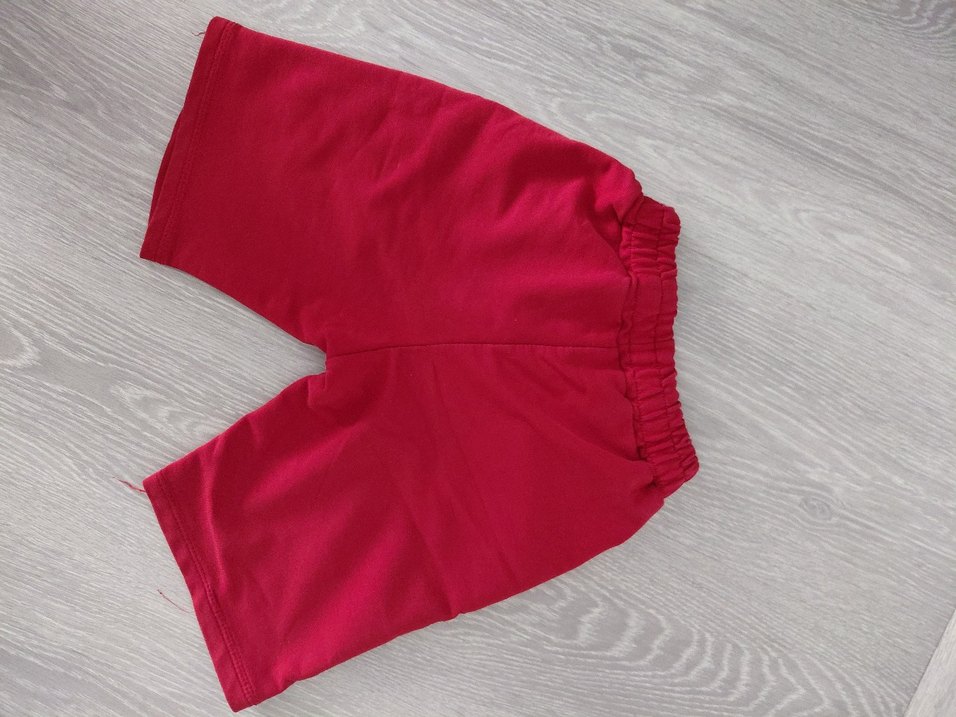 Erkek Kırmızı Adidas Rahat Kesim Şort - Görsel 2