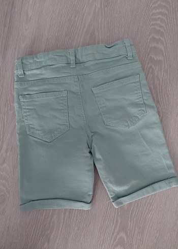 Turkuaz Erkek Denim Şort - Görsel 2