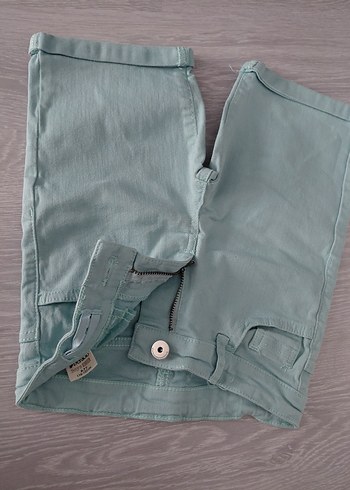 Turkuaz Erkek Denim Şort - Görsel 3