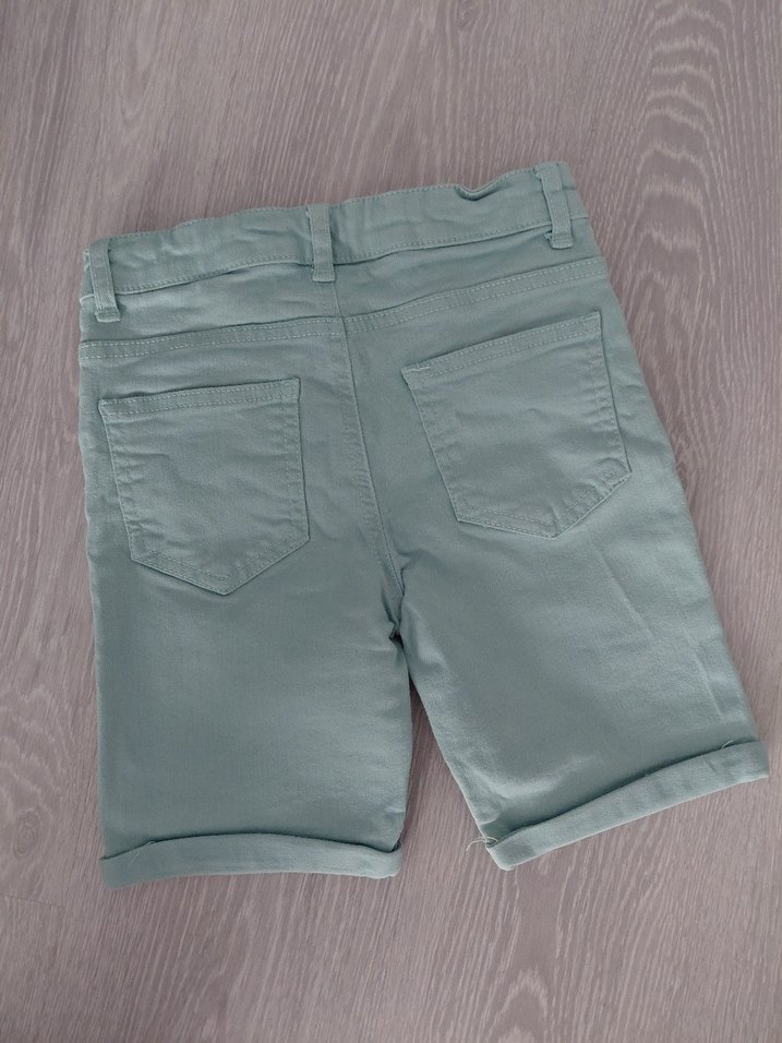 Turkuaz Erkek Denim Şort - Görsel 2