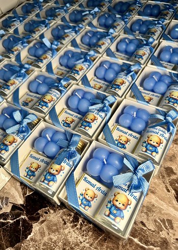 Mavi Baloncuk Mum Hediyelik - Görsel 2