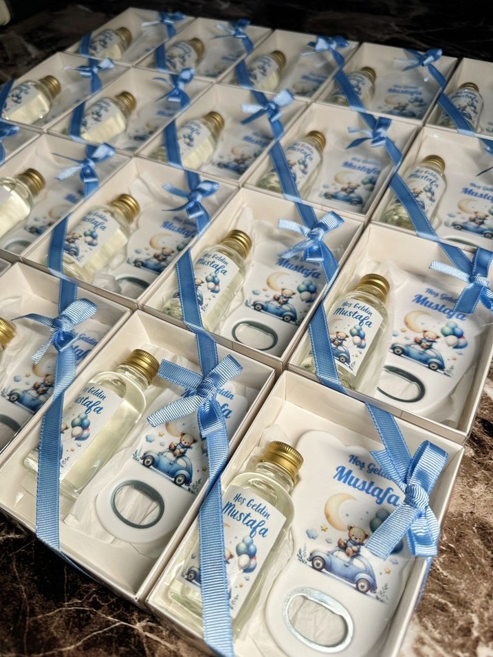 Mavi Bebek Hediyesi Seti - Görsel 3