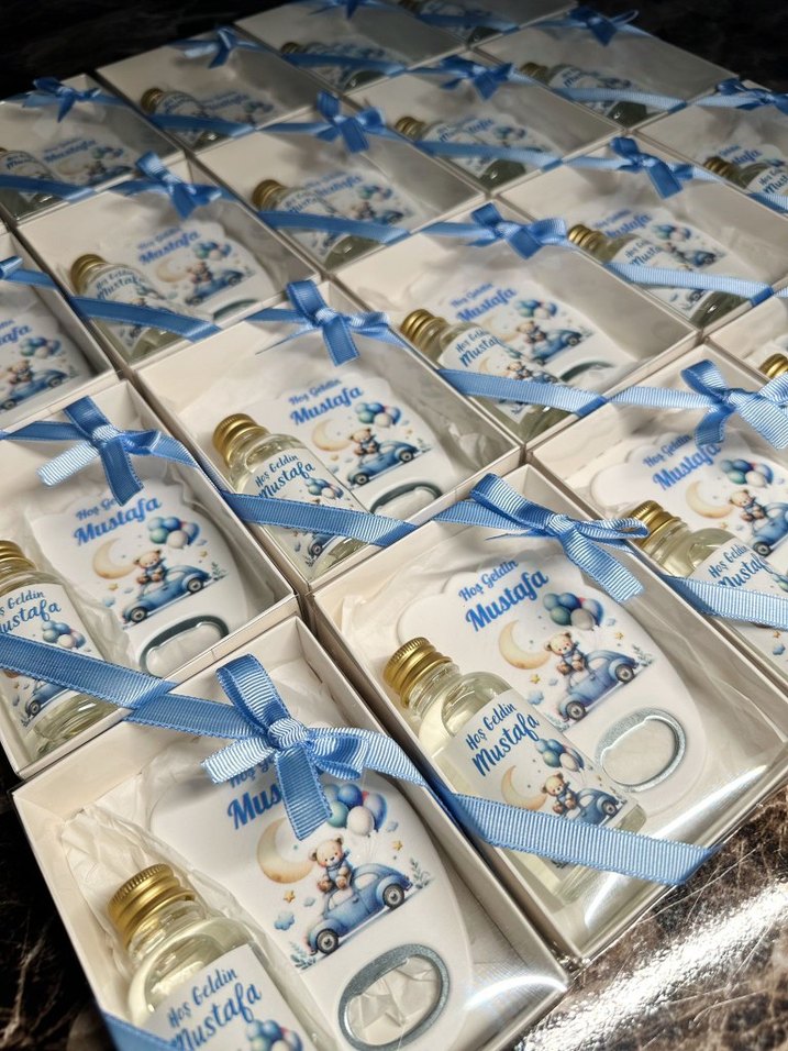 Mavi Bebek Hediyesi Seti - Görsel 2