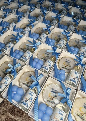 Mavi Bebek Temalı Hediye Seti - Görsel 3