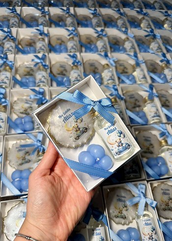 Mavi Bebek Temalı Hediye Seti - Görsel 2