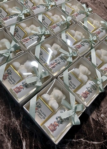 Beyaz Ayıcık Temalı Hediye Seti - Görsel 3