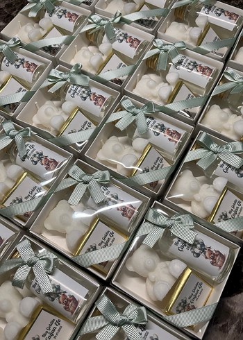 Beyaz Ayıcık Temalı Hediye Seti - Görsel 2