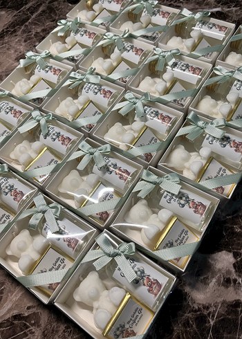 Beyaz Ayıcık Temalı Hediye Seti - Görsel 6