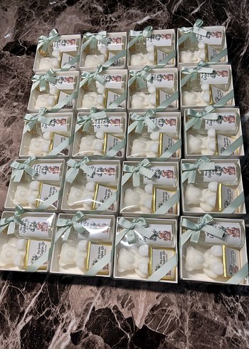 Beyaz Ayıcık Temalı Hediye Seti - Görsel 7