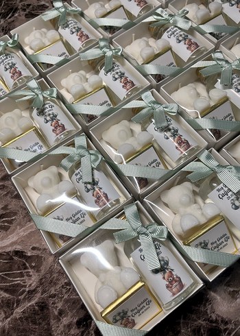 Beyaz Ayıcık Temalı Hediye Seti - Görsel 4