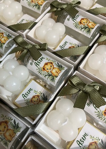 Beyaz Dekoratif Hediye Seti Asum Etiketiyle - Görsel 2